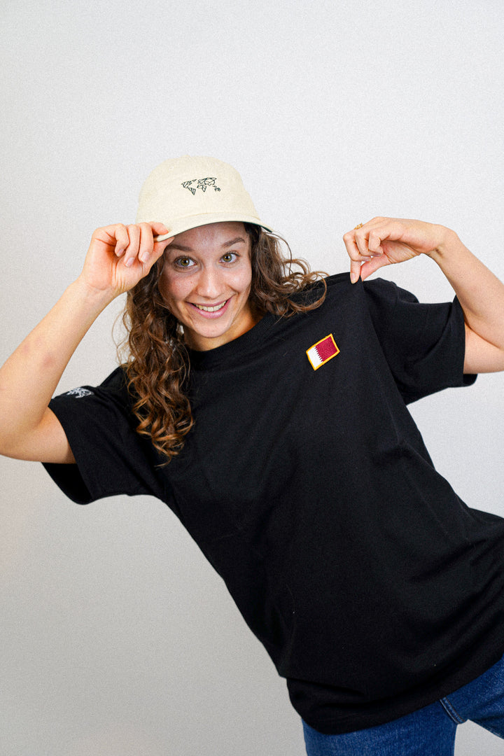 Qatar • T-shirt mit Flagge