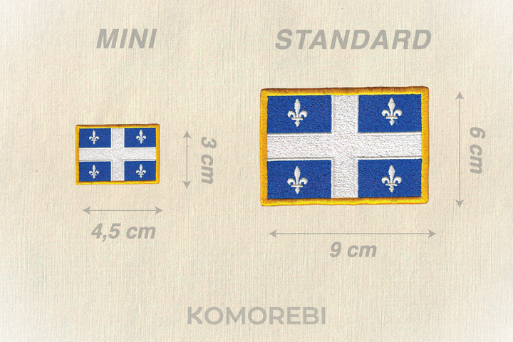 Québec - Drapeau Brodé