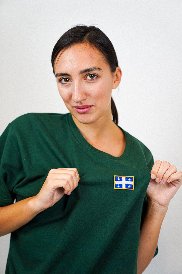 Québec • T-shirt drapeau