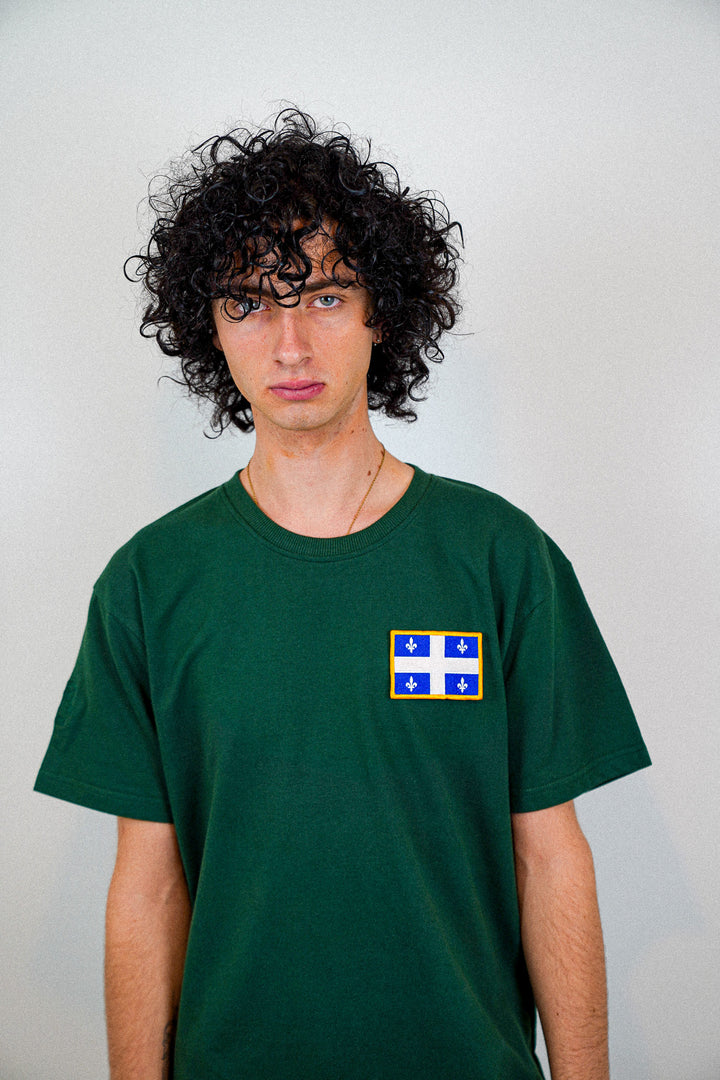 Québec • T-shirt drapeau