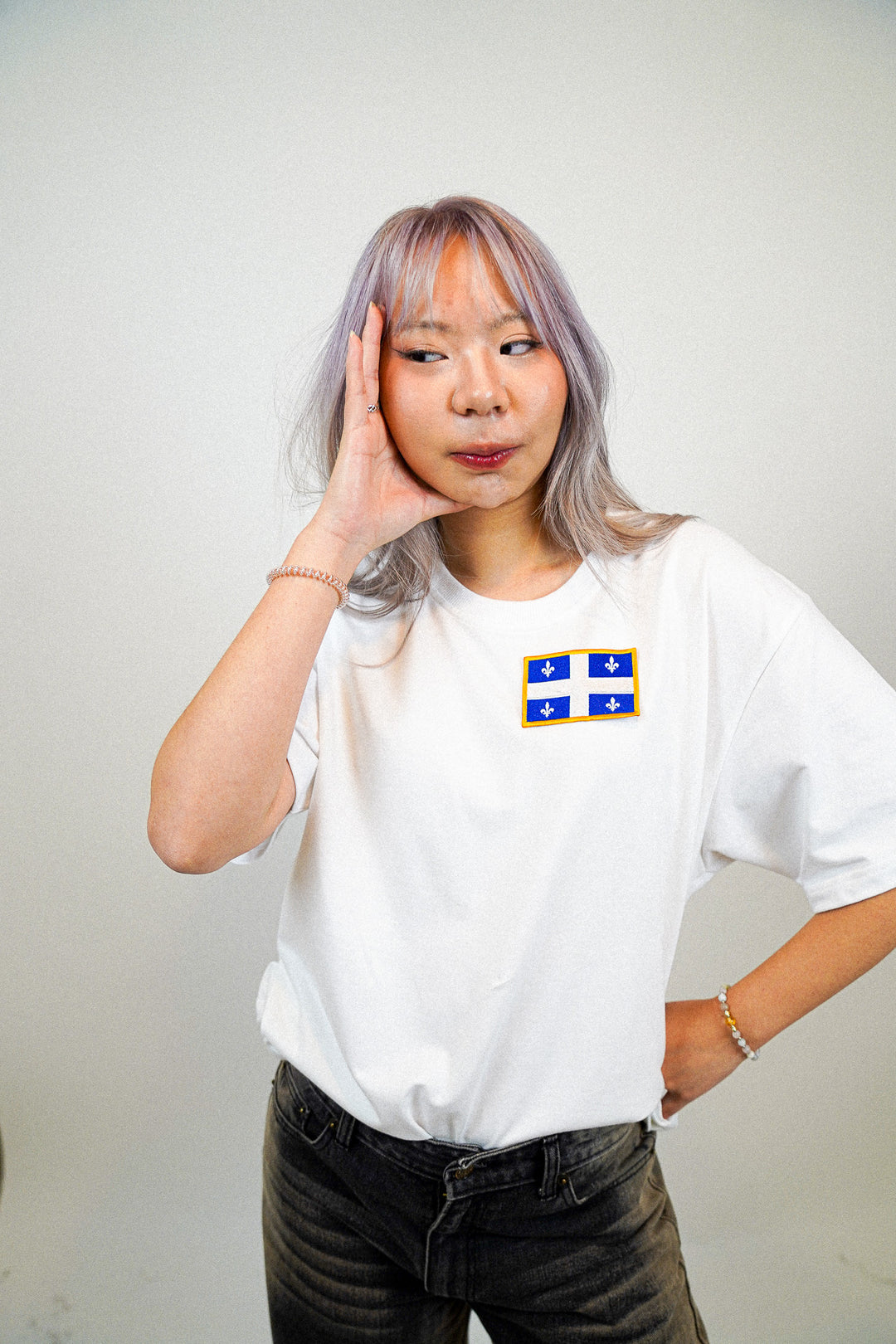 Québec • T-shirt drapeau