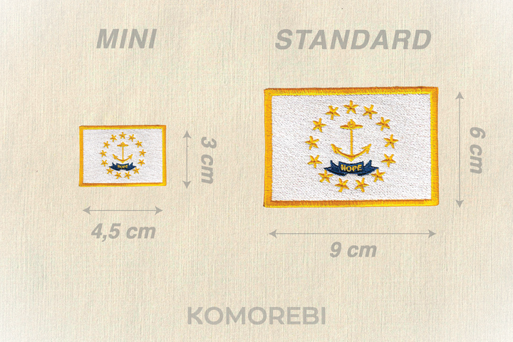 Rhode Island - Drapeau Brodé