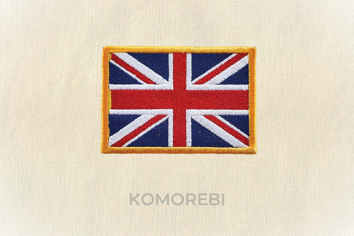 Royaume-Uni - Drapeau Brodé