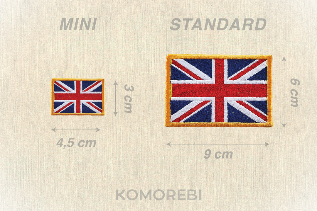 Royaume-Uni - Drapeau Brodé