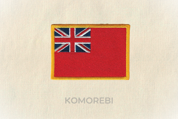 Royaume-Uni (naval) - Drapeau Brodé