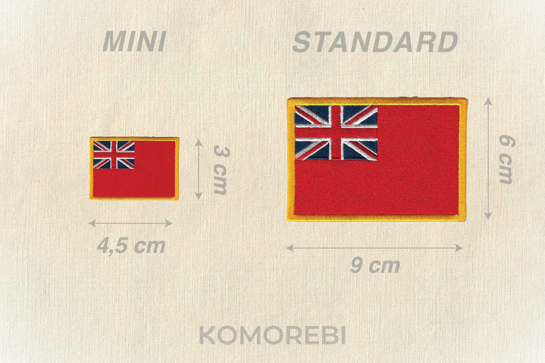 Royaume-Uni (naval) - Drapeau Brodé