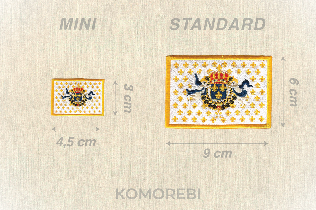 Royaume de France (1789) - Drapeau Brodé