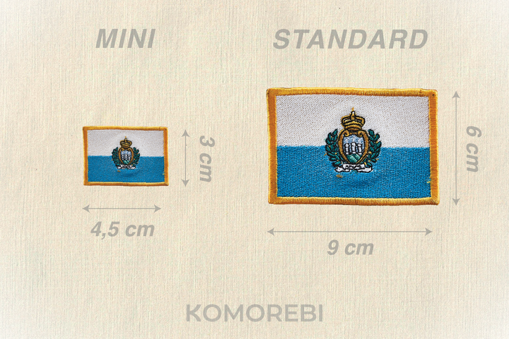 San Marino - Embroidered Flag