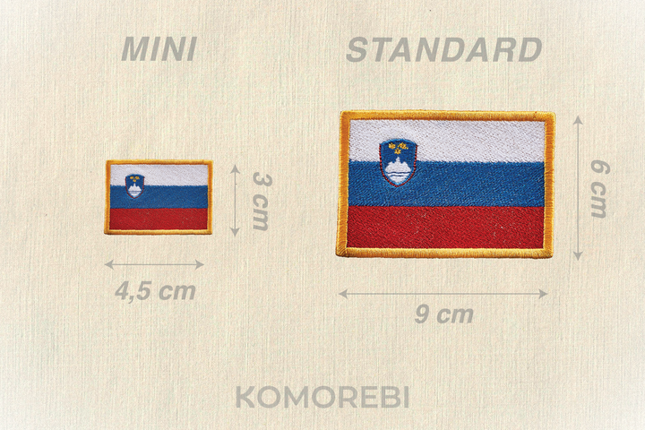 Slowenien - Bestickte Flagge