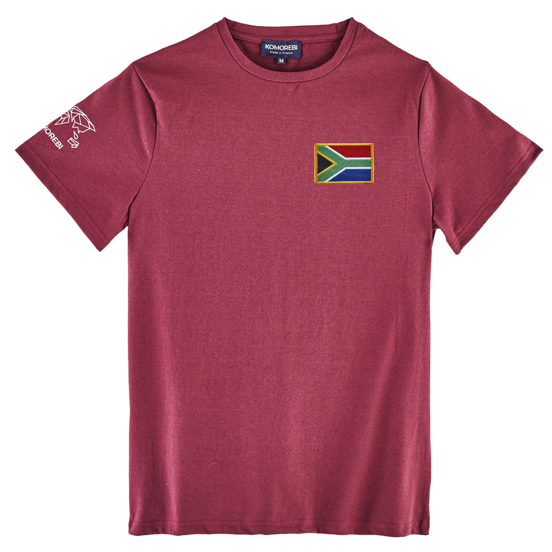 Photo Tshirt drapeau Afrique rouge