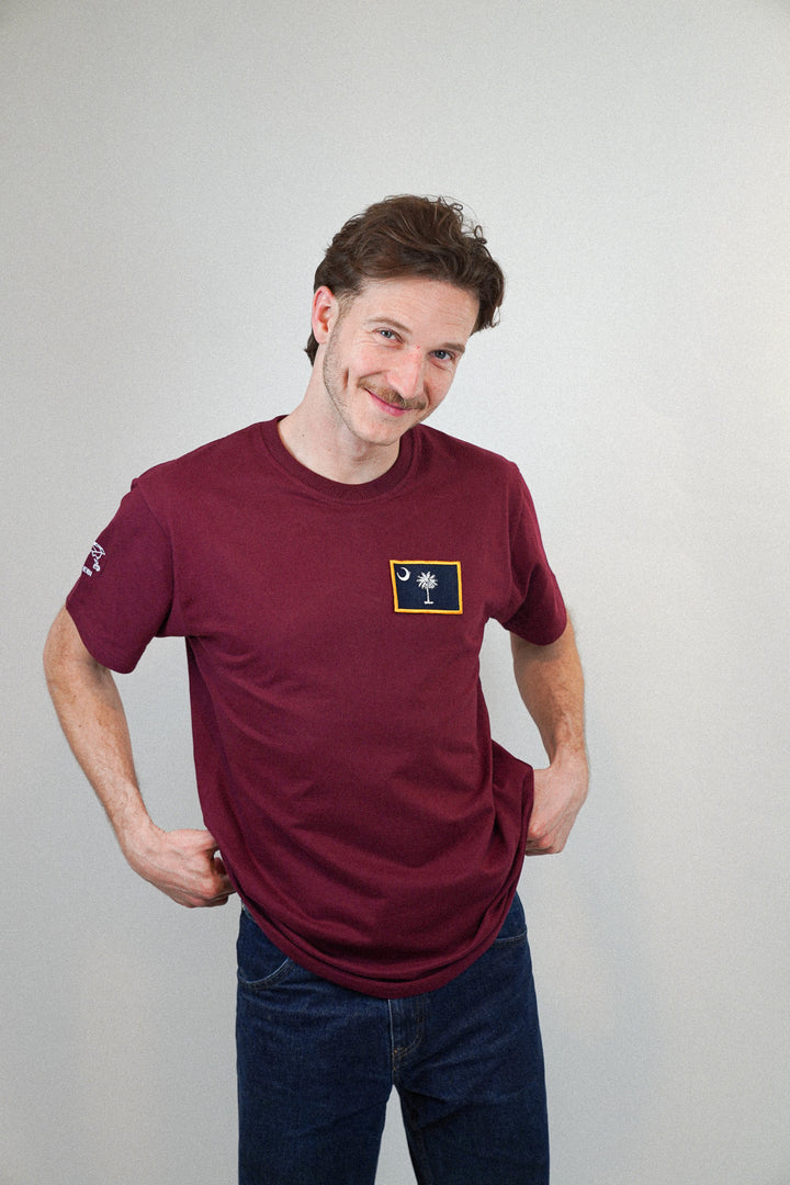 Carolina del Sur • T-Shirt mit Flagge