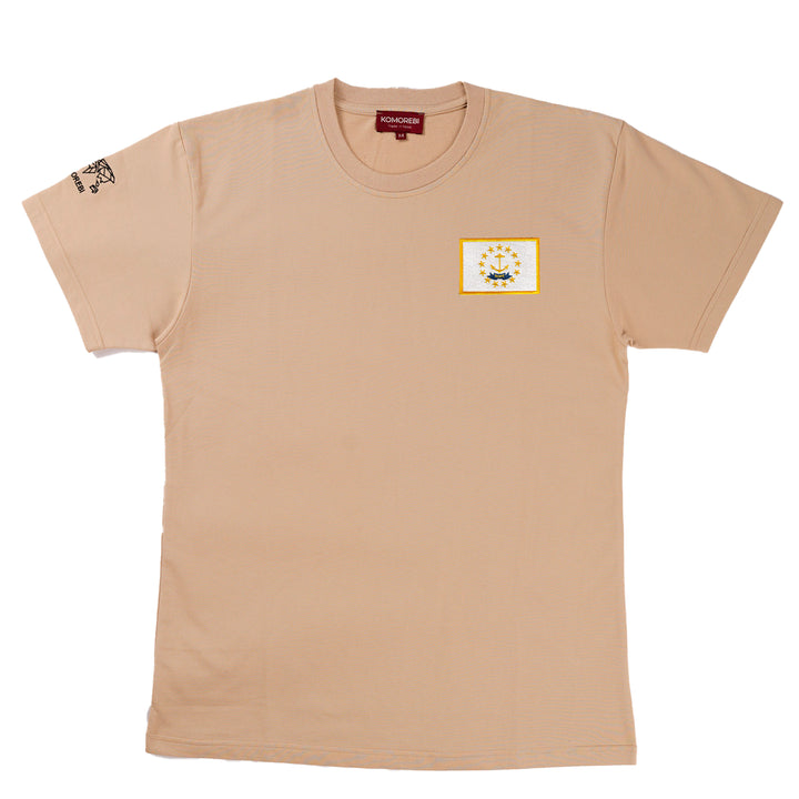 Rhode Island • T-Shirt mit Flagge