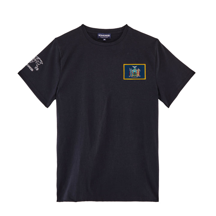 New York État • T-shirt drapeau