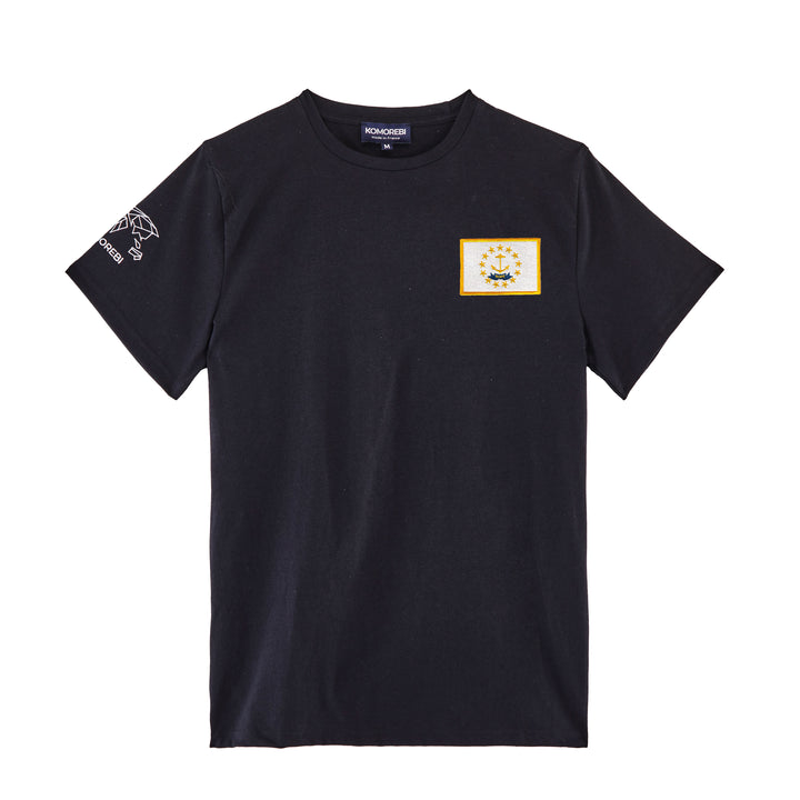 Rhode Island • T-Shirt mit Flagge