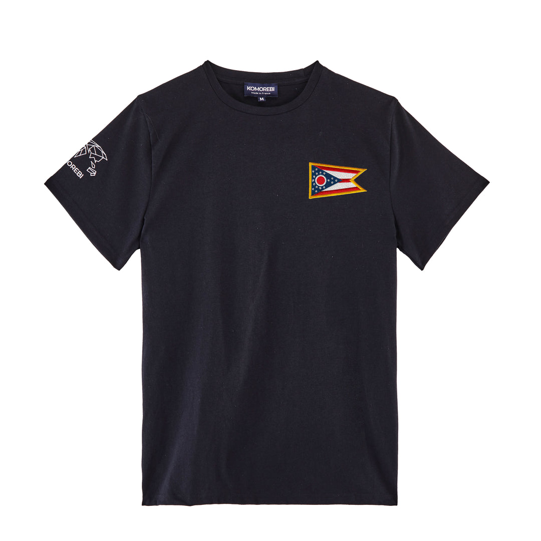 Ohio • T-Shirt mit Fahne