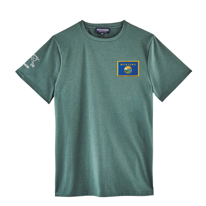 Montana • T-Shirt mit Flagge