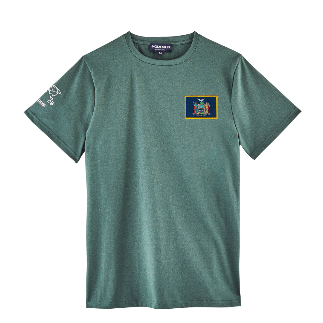 New York État • T-shirt drapeau