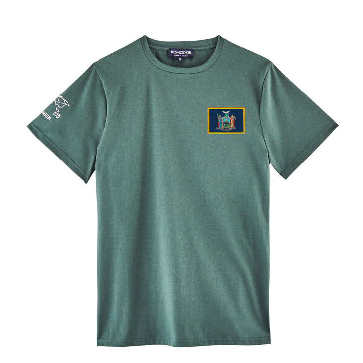 New York État • T-shirt drapeau