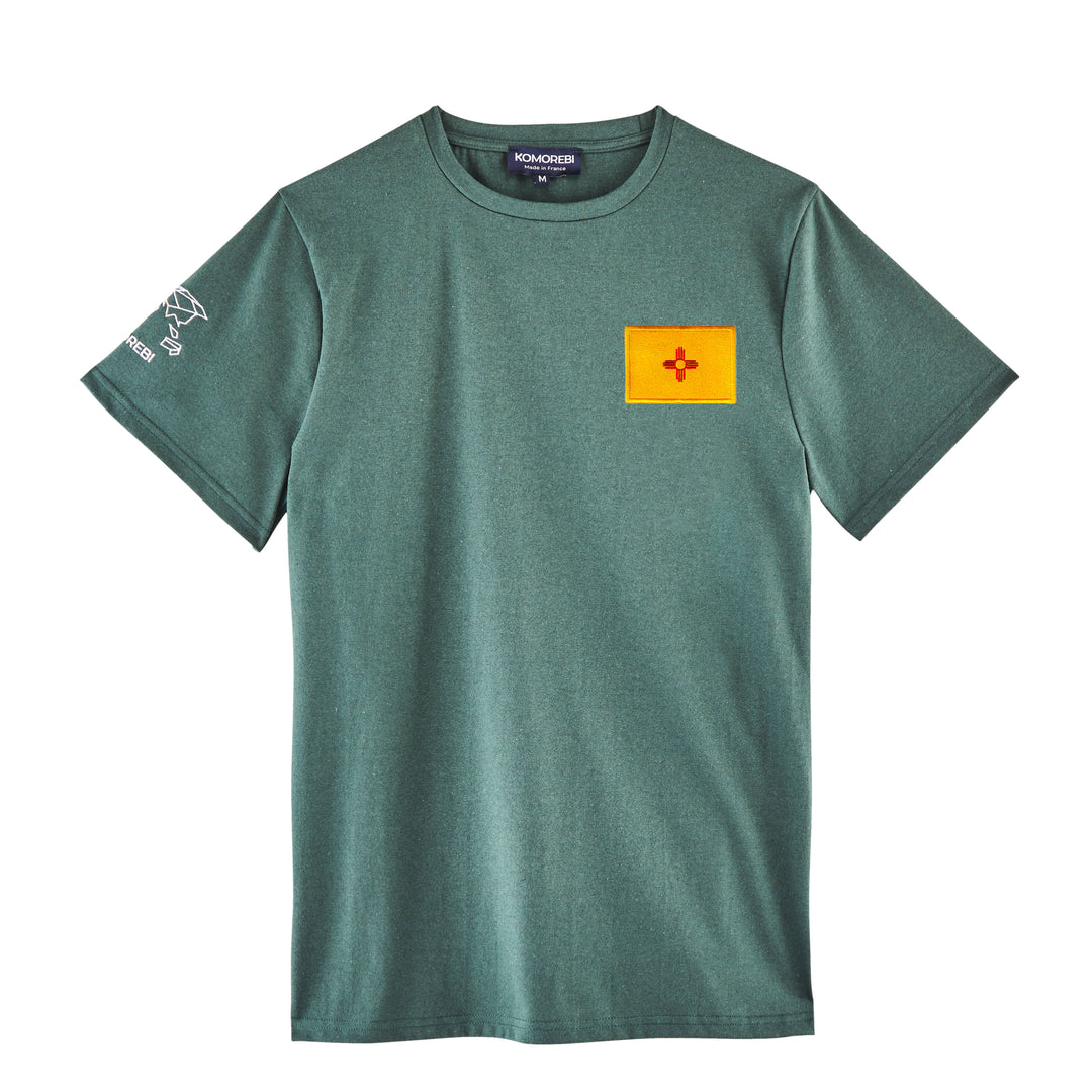 Neuen Mexiko • T-Shirt mit Flagge