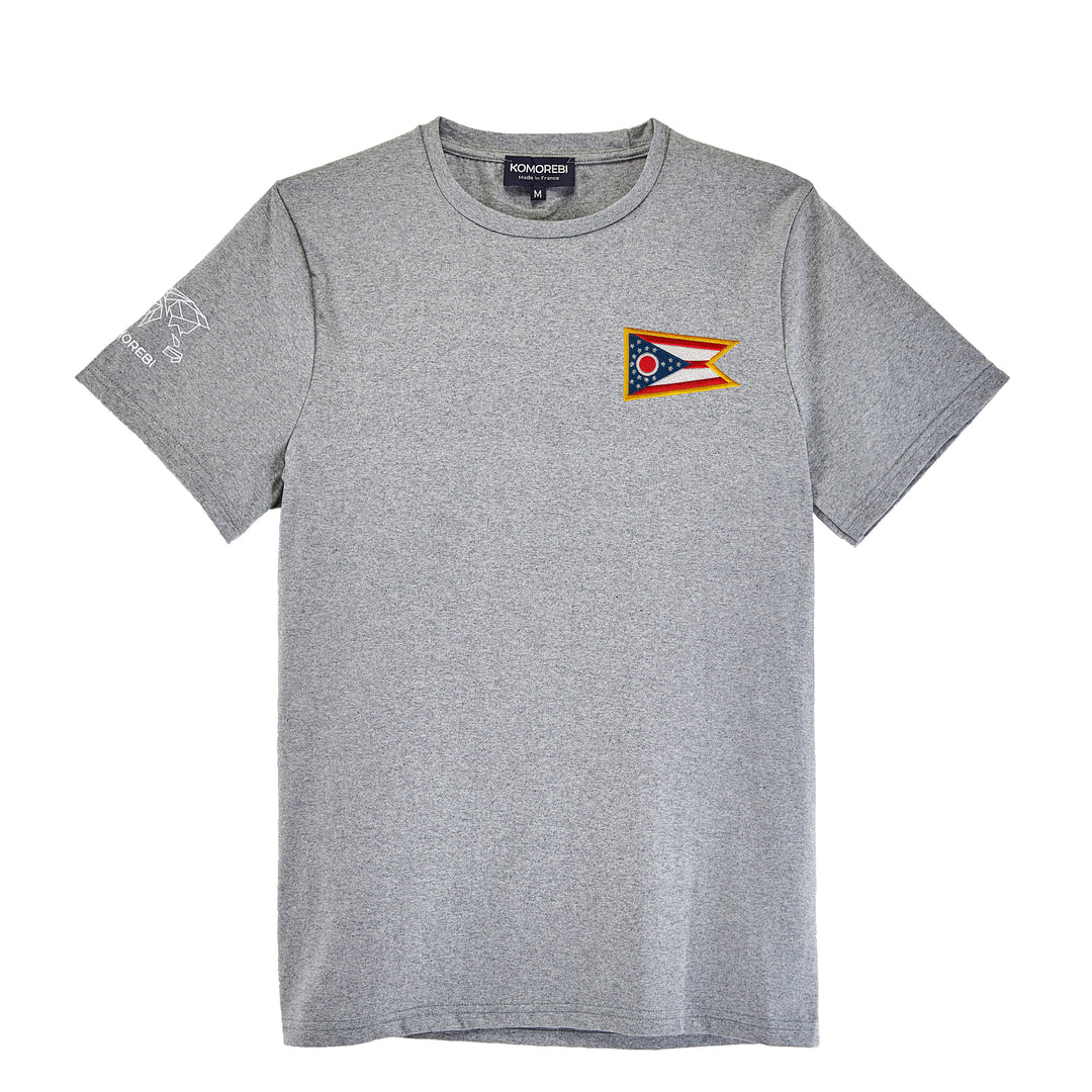 Ohio • T-Shirt mit Fahne