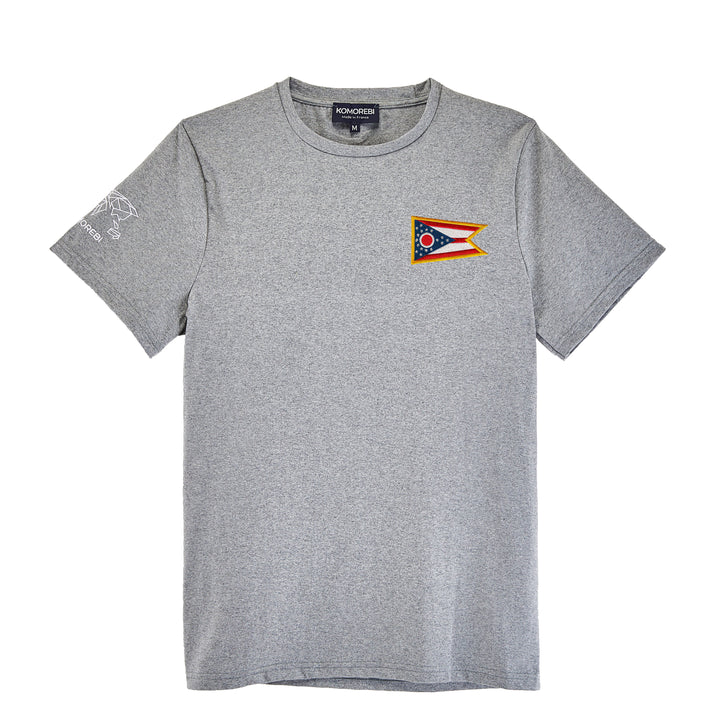 Ohio • T-Shirt mit Fahne