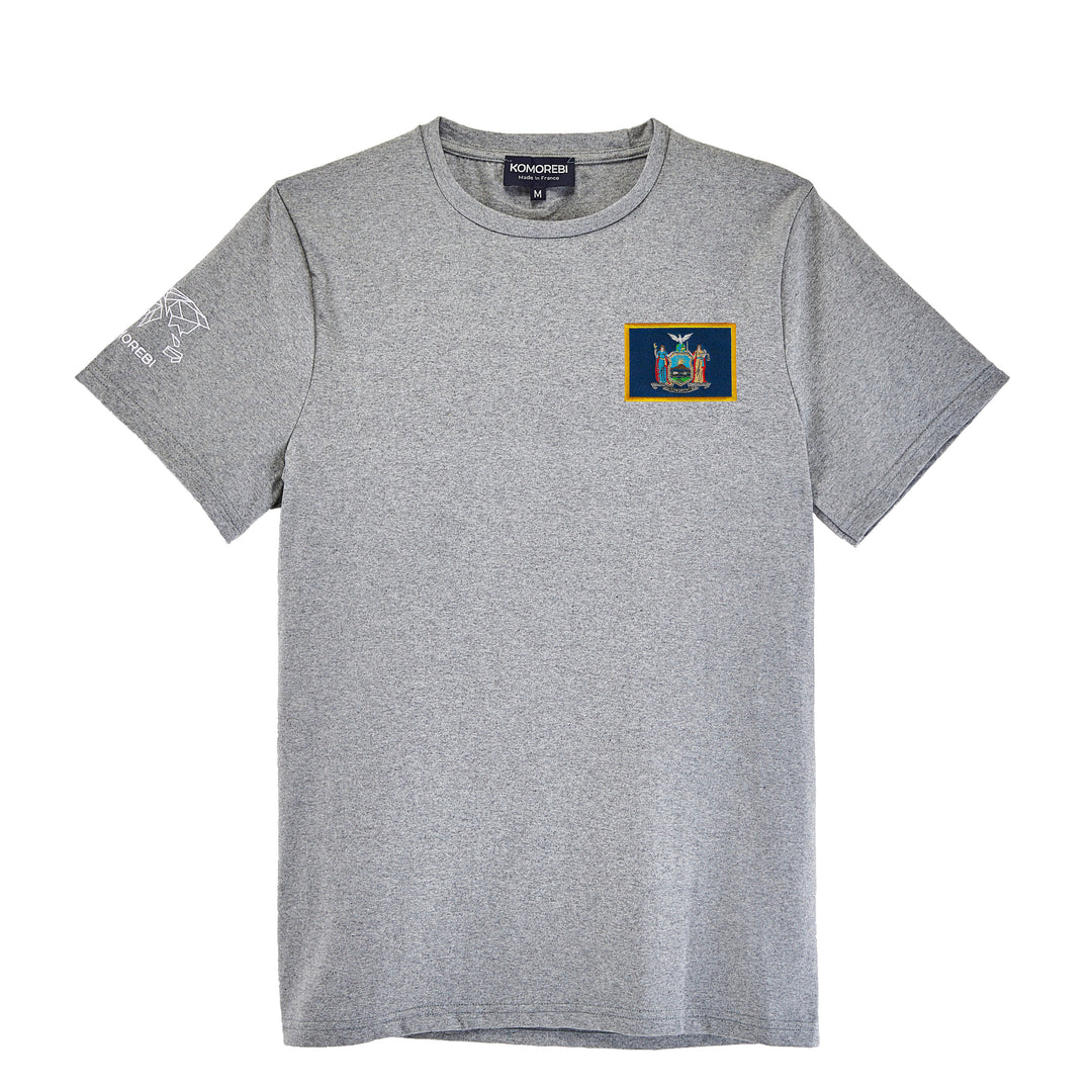 New York État • T-shirt drapeau