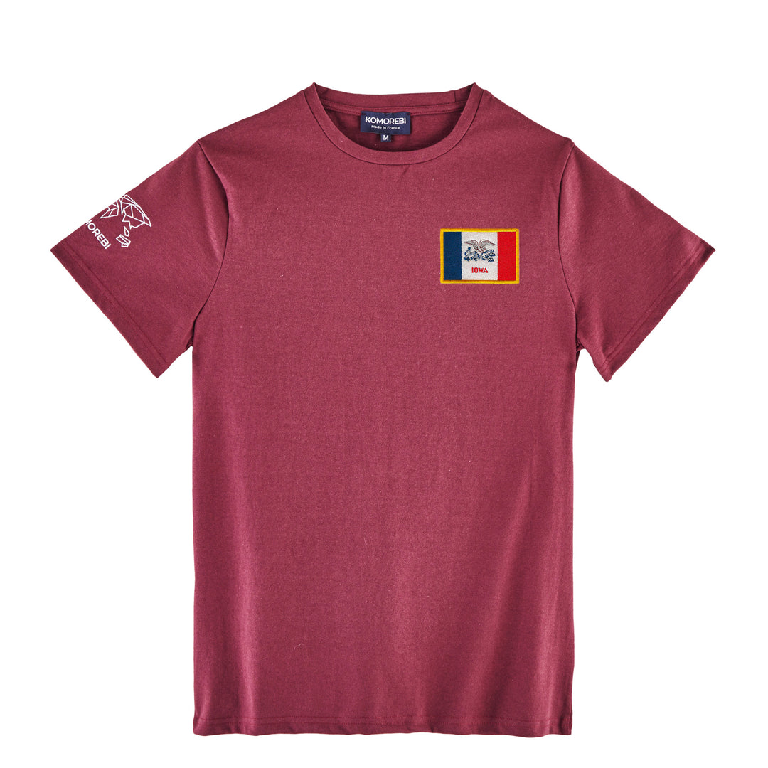 Iowa • T-shirt drapeau