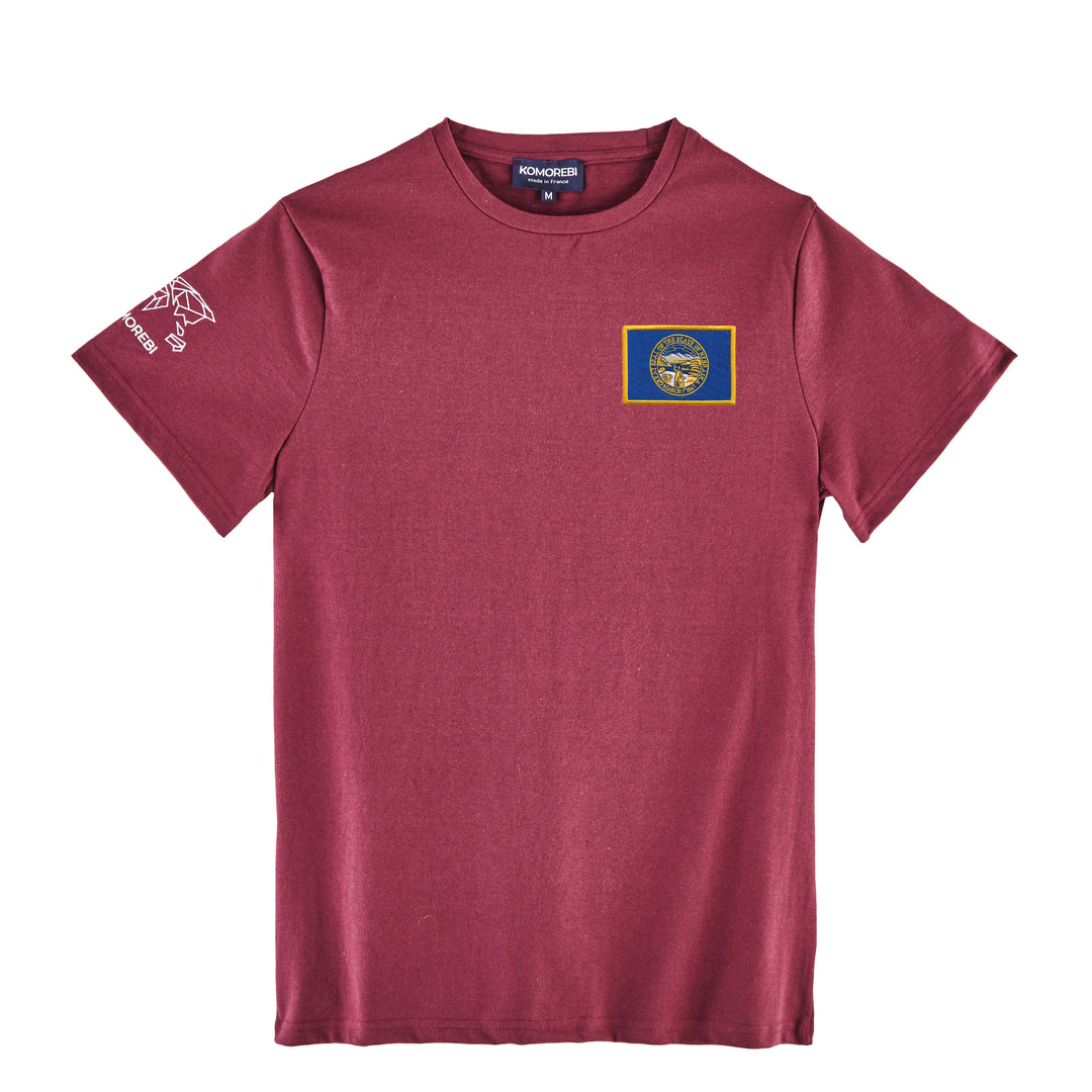Nebraska • T-shirt mit Flagge