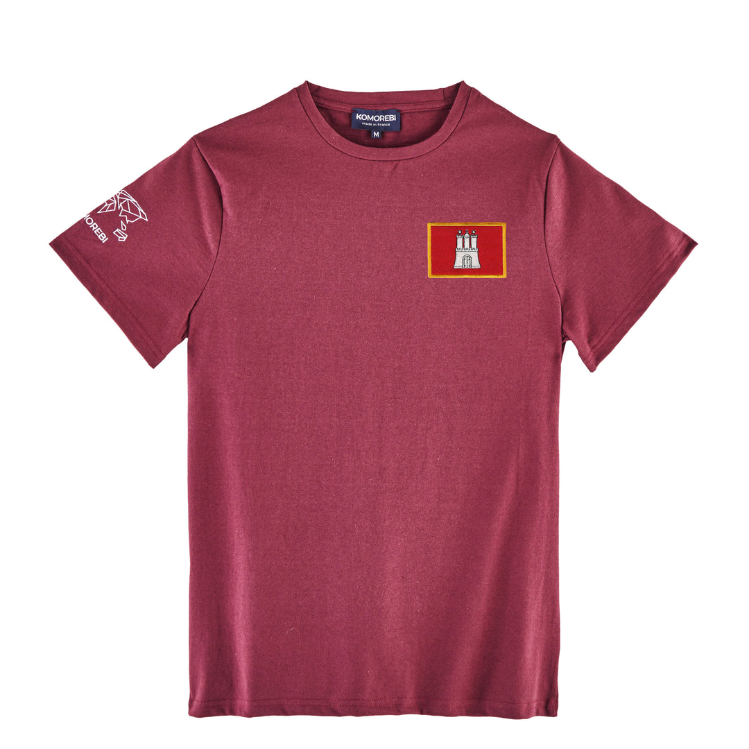 Hamburg • T-Shirt mit Flagge