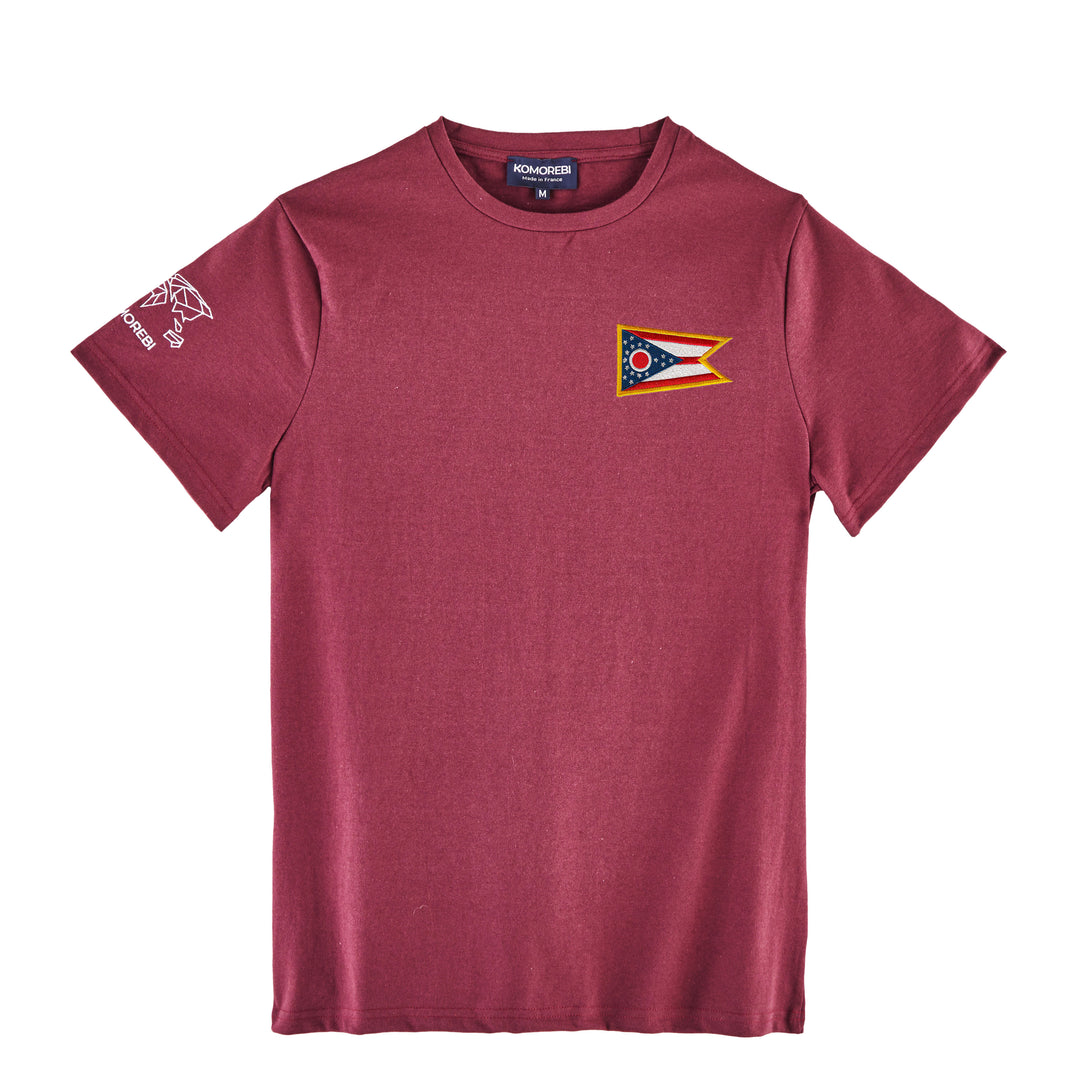 Ohio • T-Shirt mit Fahne