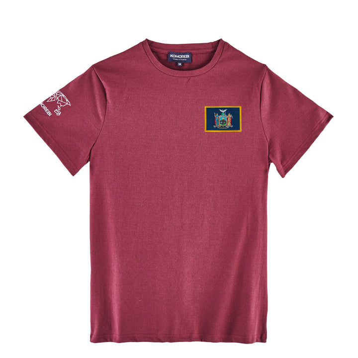 New York État • T-shirt drapeau