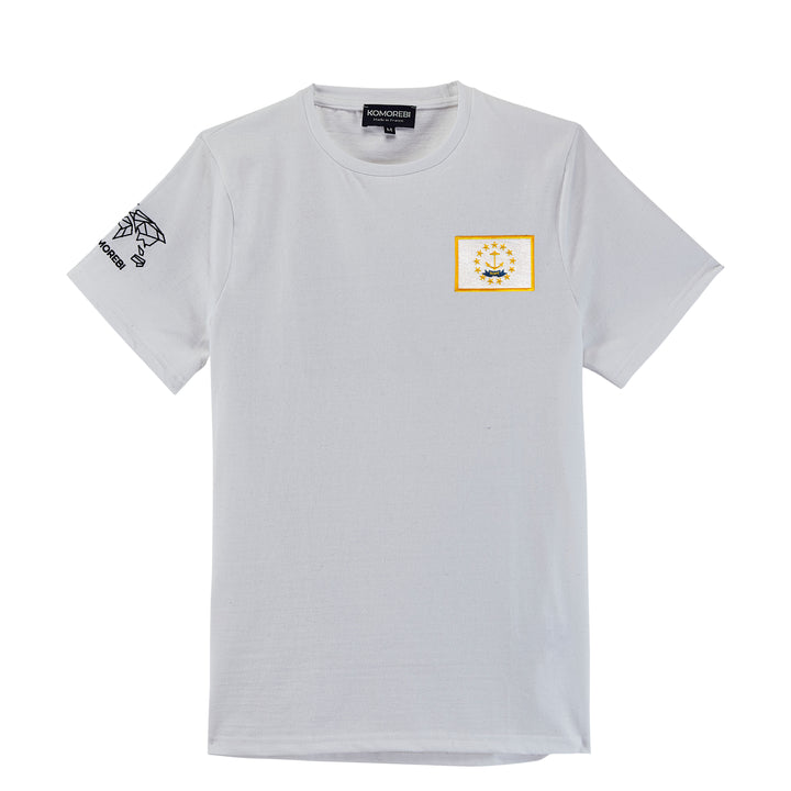 Rhode Island • T-Shirt mit Flagge