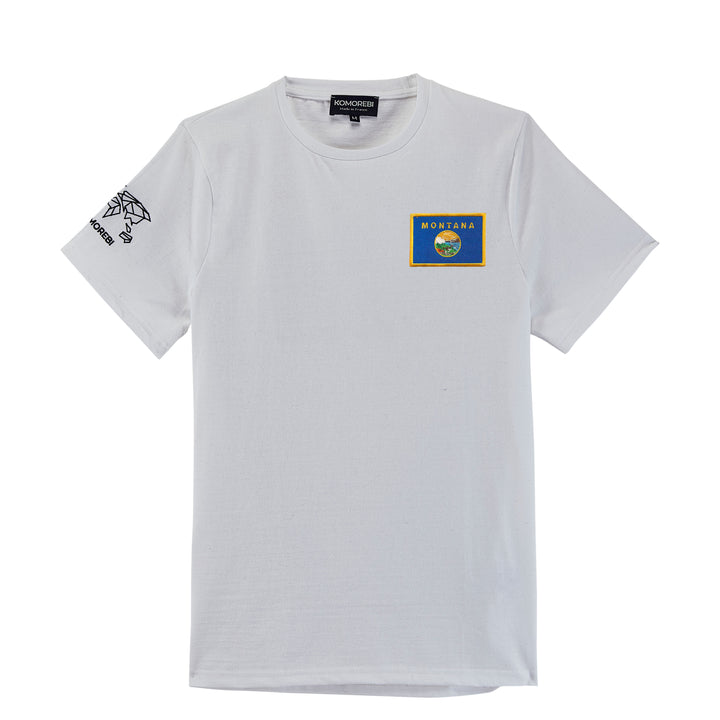 Montana • T-Shirt mit Flagge