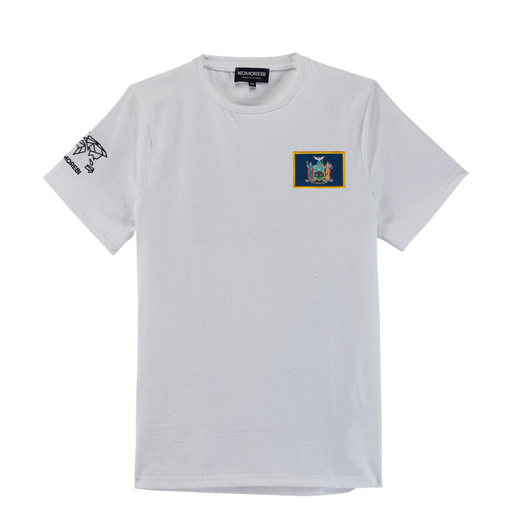 New York État • T-shirt drapeau