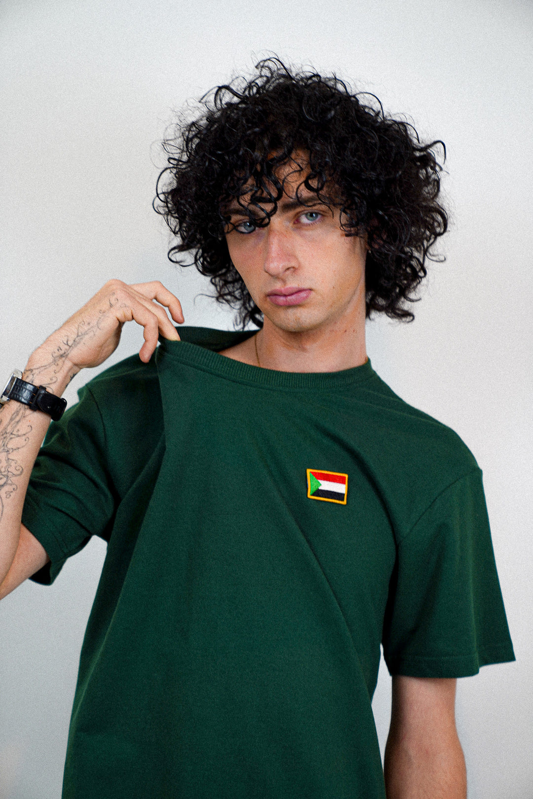 Soudan • T-shirt drapeau