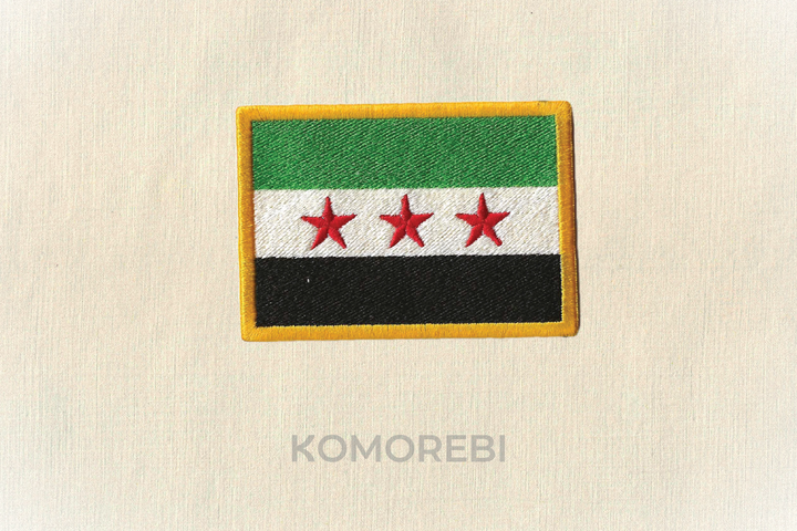 Syrie - Drapeau Brodé