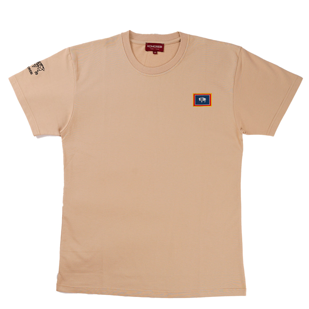 Wyoming • T-Shirt mit Flagge