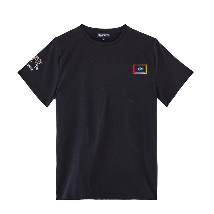 Wyoming • T-Shirt mit Flagge