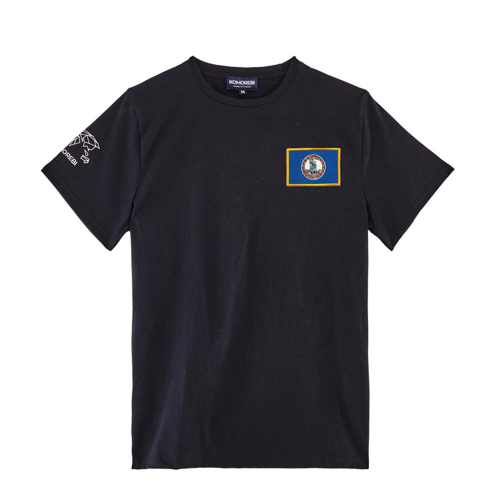 Virginie • T-shirt mit Flagge