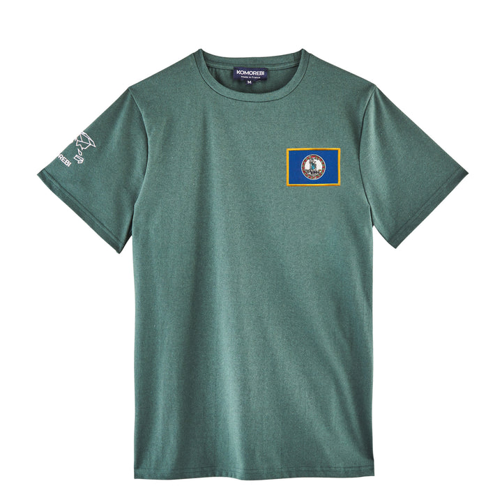 Virginie • T-shirt mit Flagge