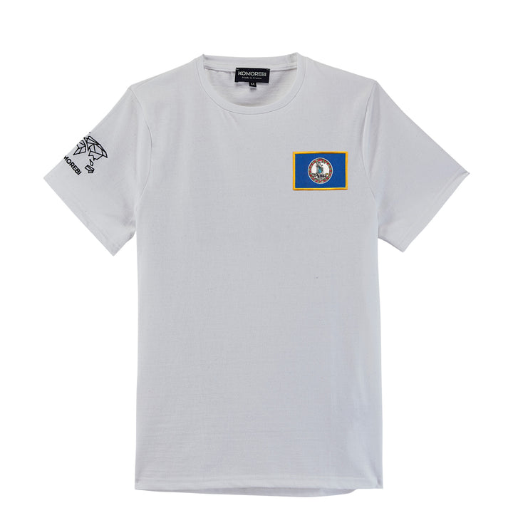 Virginie • T-shirt mit Flagge
