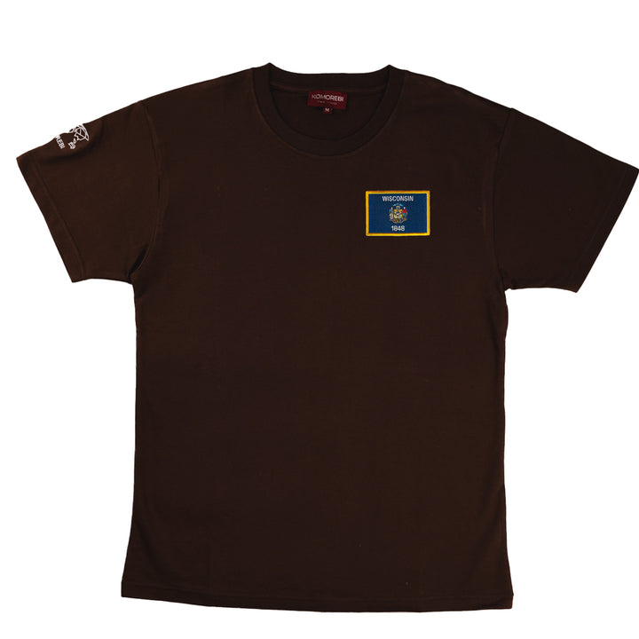 Wisconsin • T-Shirt mit Flagge
