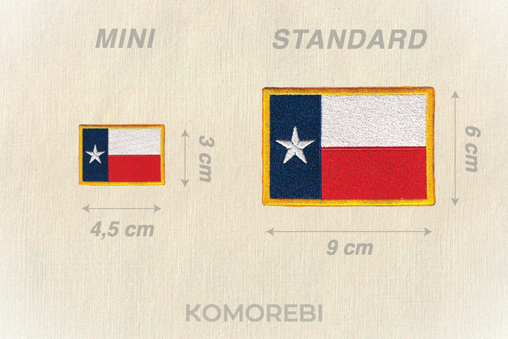 Texas - Drapeau Brodé