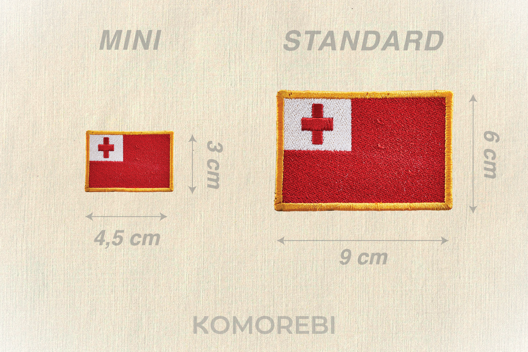 Tonga - Drapeau Brodé