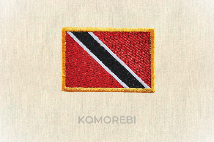 Trinité et Tobago - Drapeau Brodé