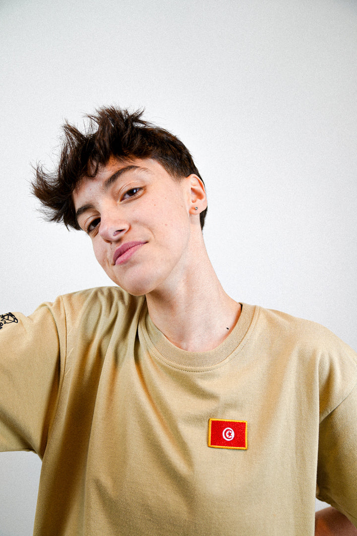 Tunisie • T-shirt drapeau