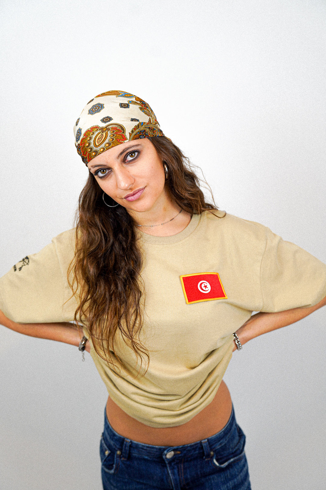 Tunisie • T-shirt drapeau