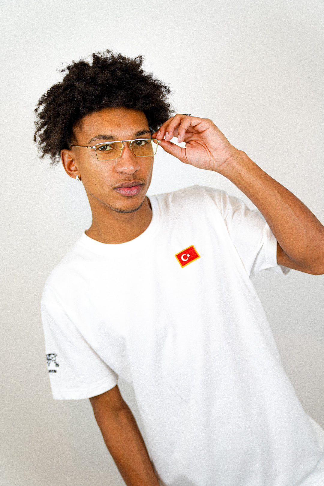 Turkei • T-Shirt mit Flaggenmuster