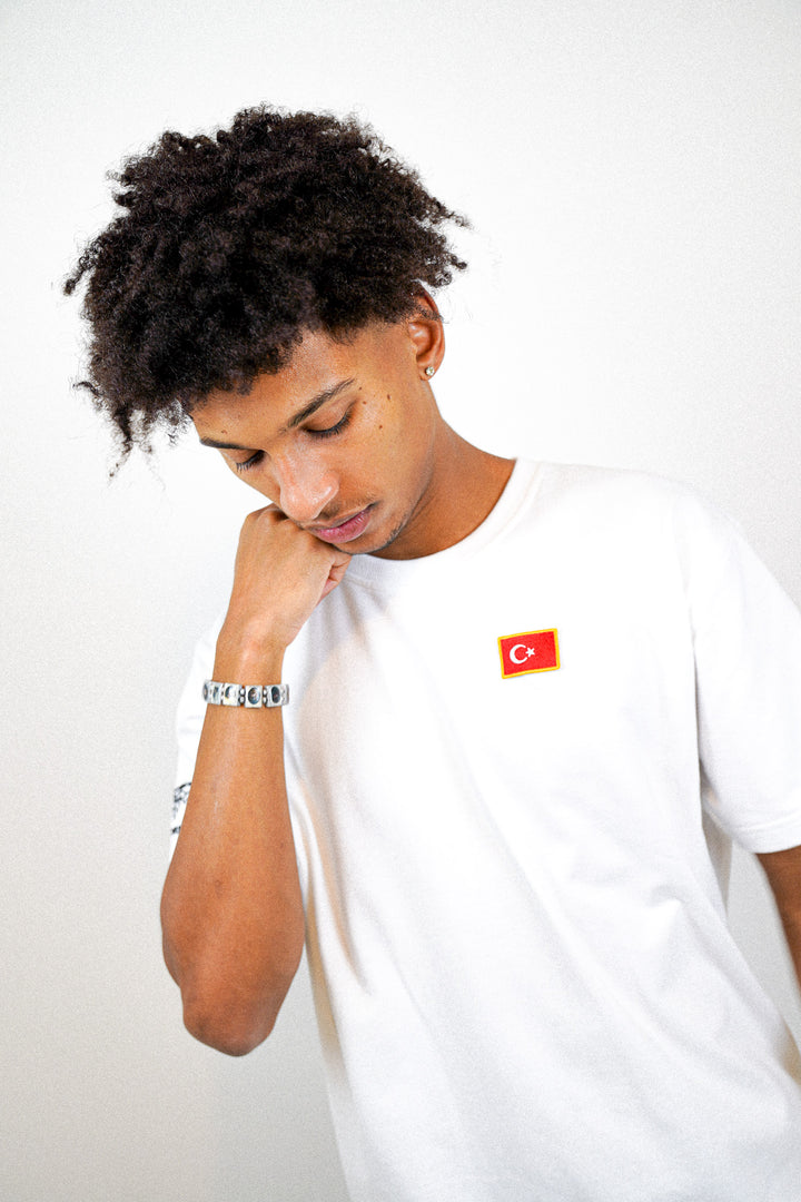 Turkei • T-Shirt mit Flaggenmuster