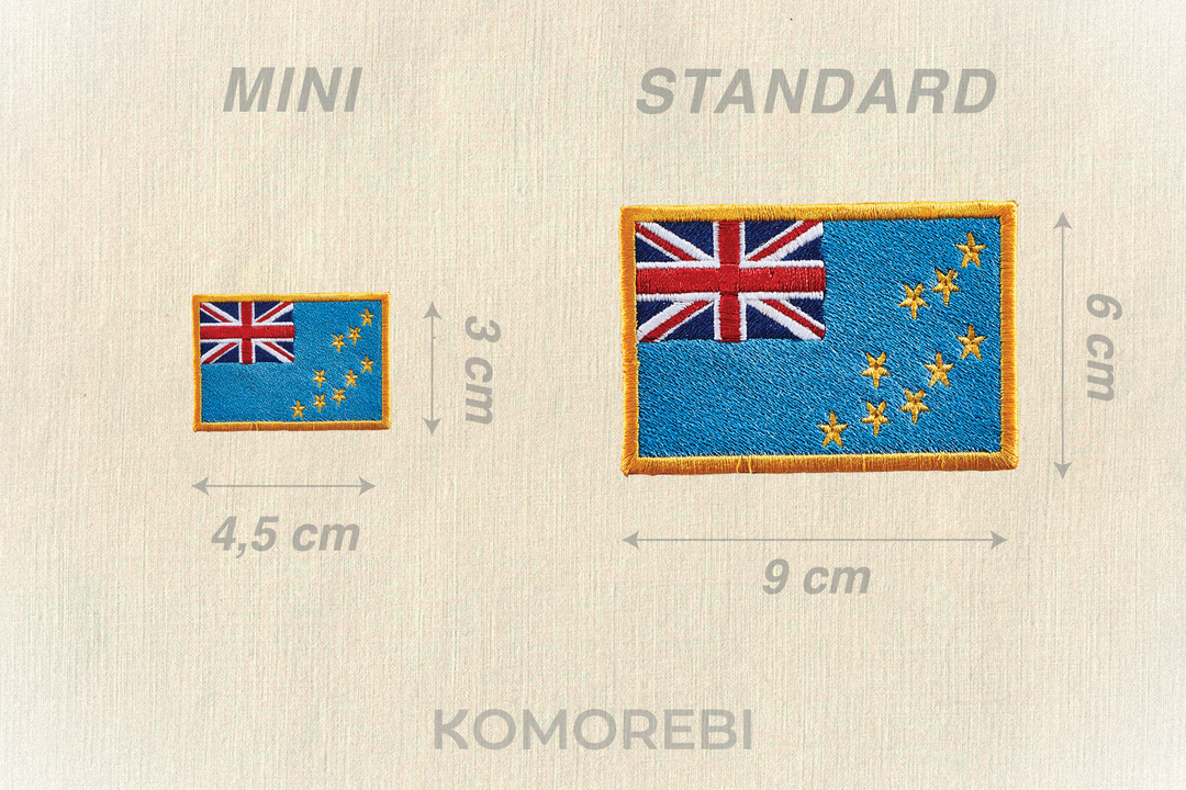 Tuvalu - Drapeau Brodé